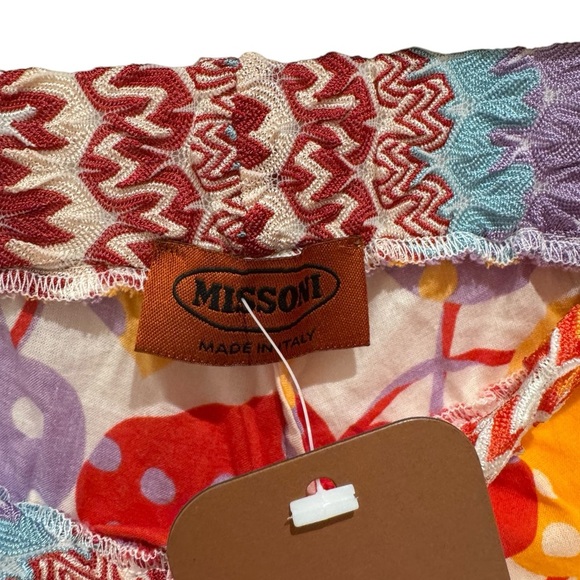 MISSONI Multicolor Lightweight Skort - size 2 - NWT - Picture 3 of 5